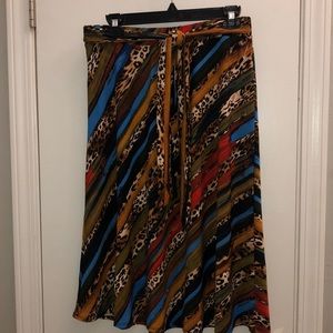 Skirt, Small , Melissa Paige, Style Leopardline,